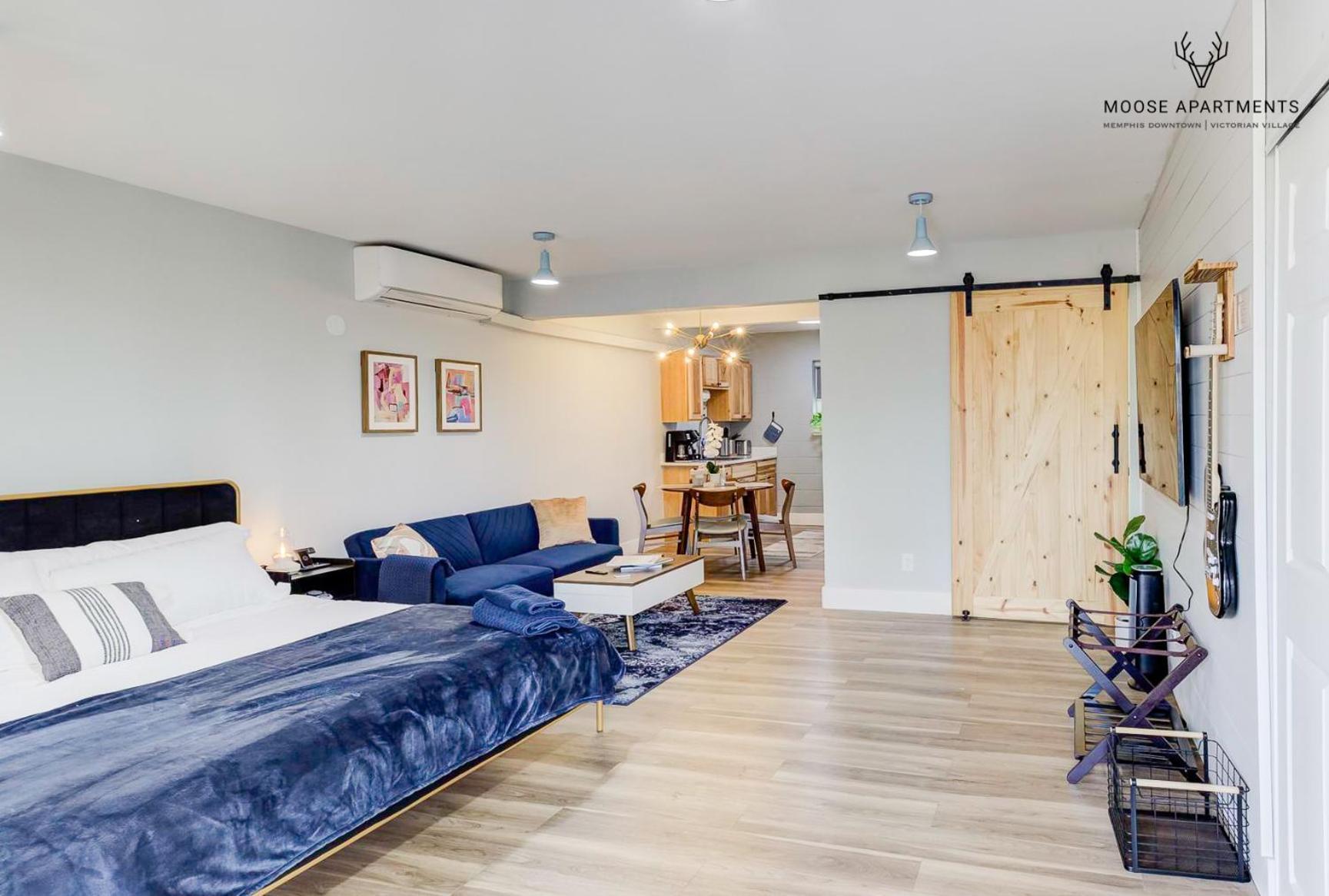 Apartament The Moose #9 - Brand New Luxe Modern Loft With Free Parking, King Bed & Fast Wifi Memphis Zewnętrze zdjęcie