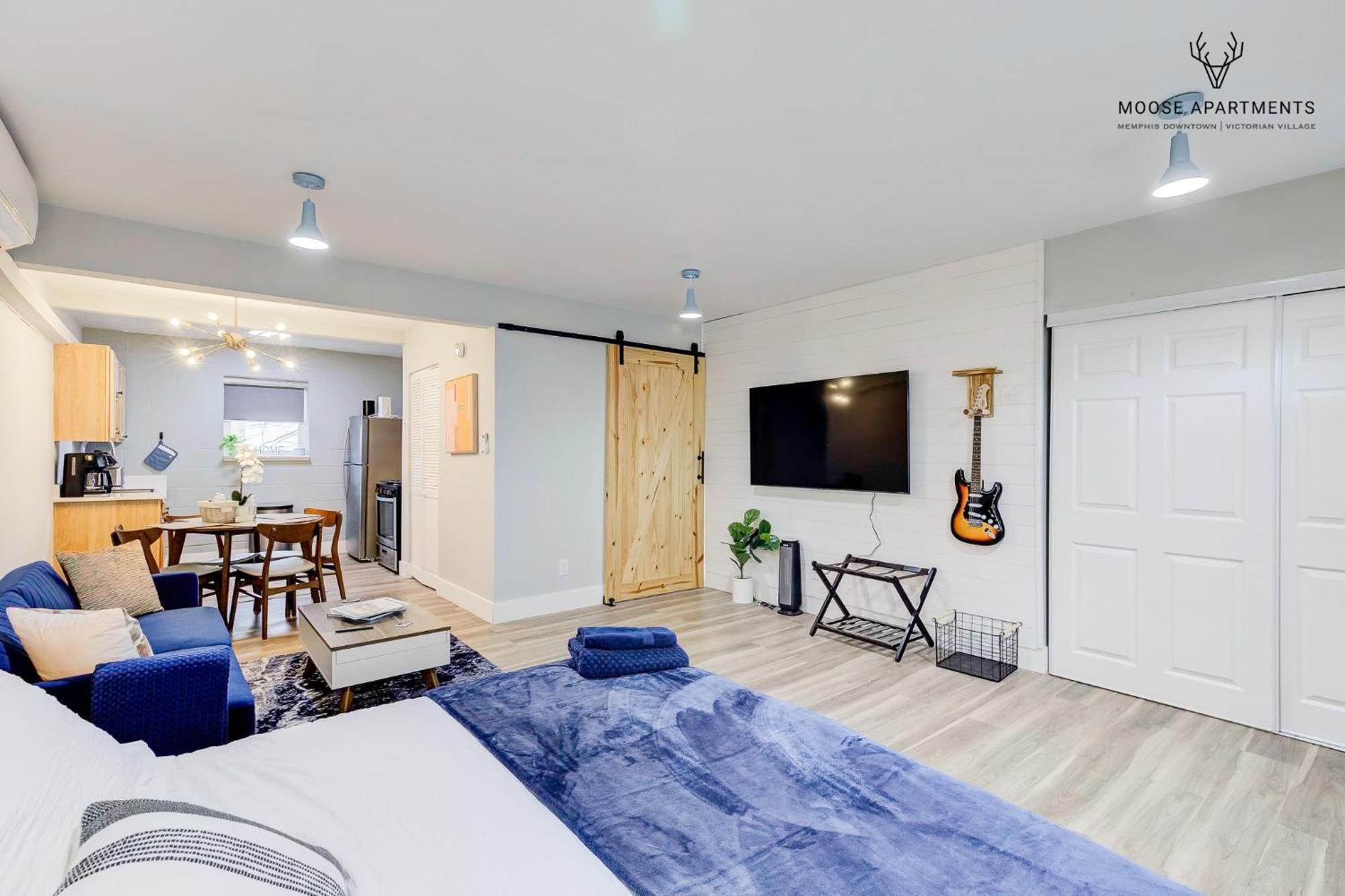 Apartament The Moose #9 - Brand New Luxe Modern Loft With Free Parking, King Bed & Fast Wifi Memphis Zewnętrze zdjęcie