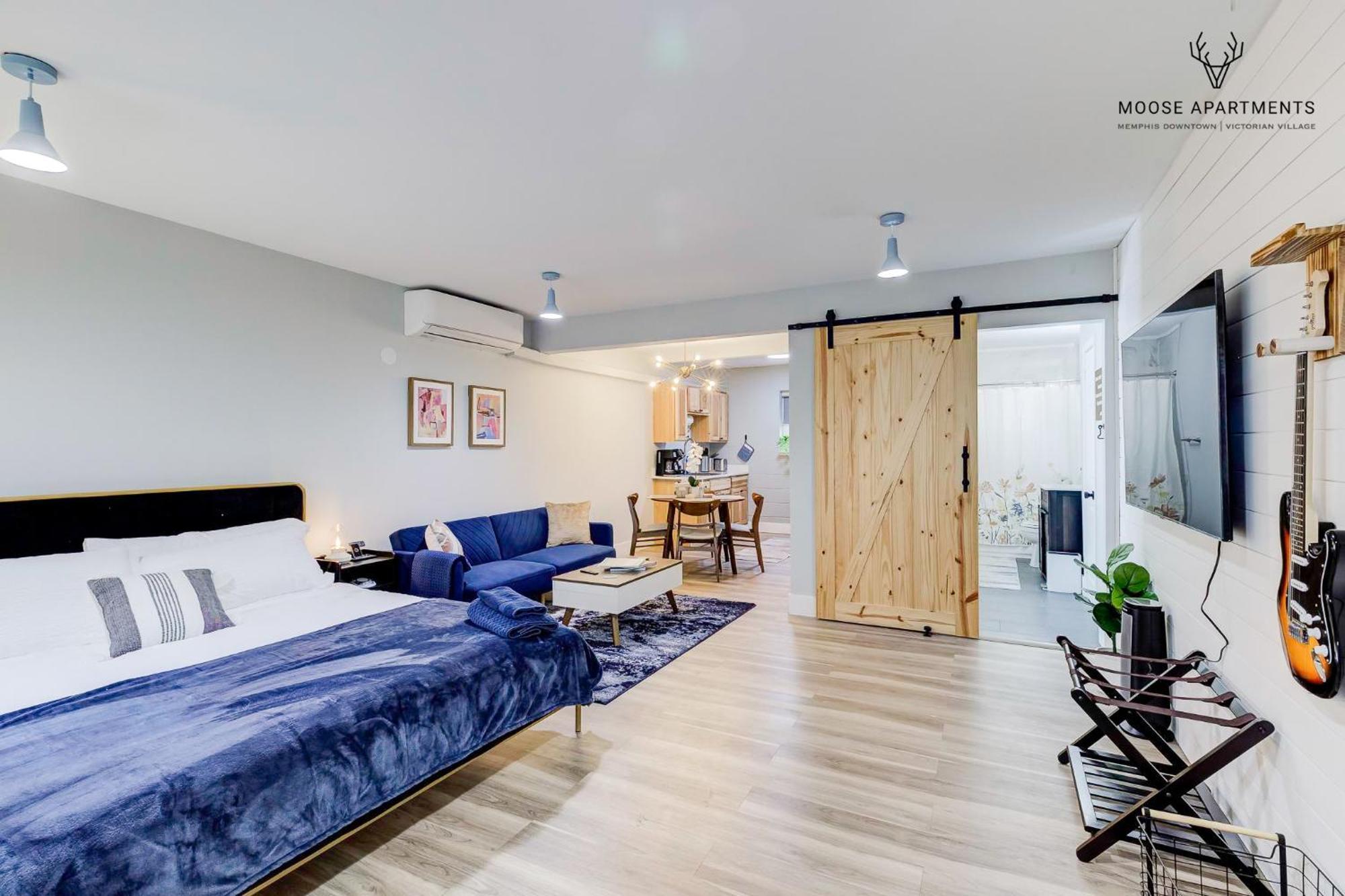 Apartament The Moose #9 - Brand New Luxe Modern Loft With Free Parking, King Bed & Fast Wifi Memphis Zewnętrze zdjęcie