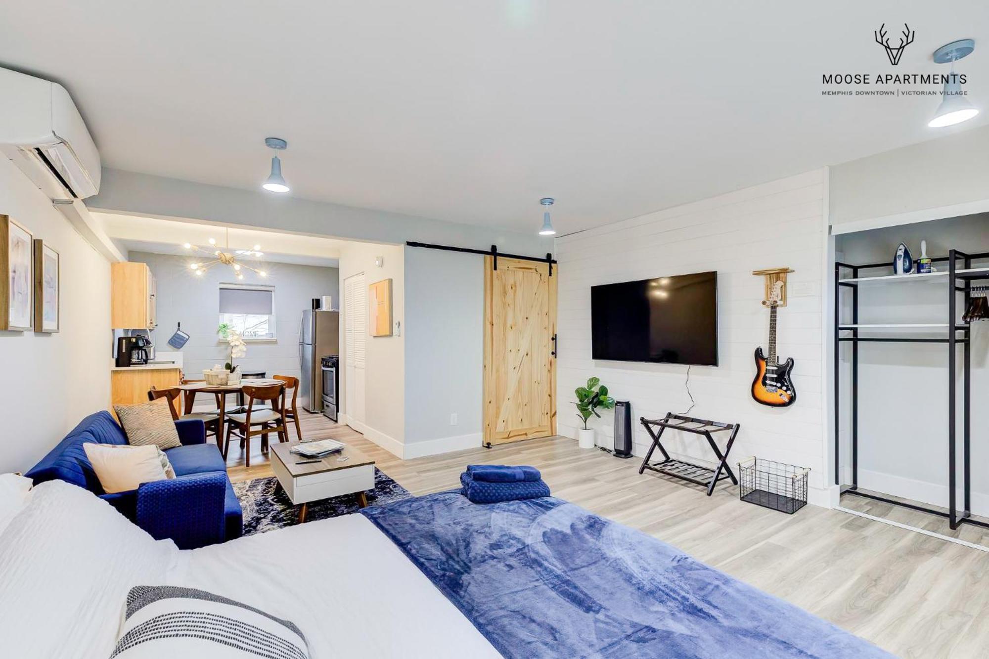 Apartament The Moose #9 - Brand New Luxe Modern Loft With Free Parking, King Bed & Fast Wifi Memphis Zewnętrze zdjęcie
