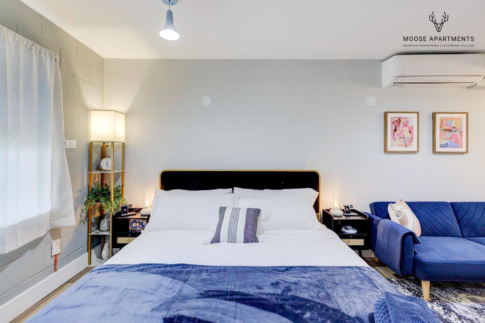 Apartament The Moose #9 - Brand New Luxe Modern Loft With Free Parking, King Bed & Fast Wifi Memphis Zewnętrze zdjęcie