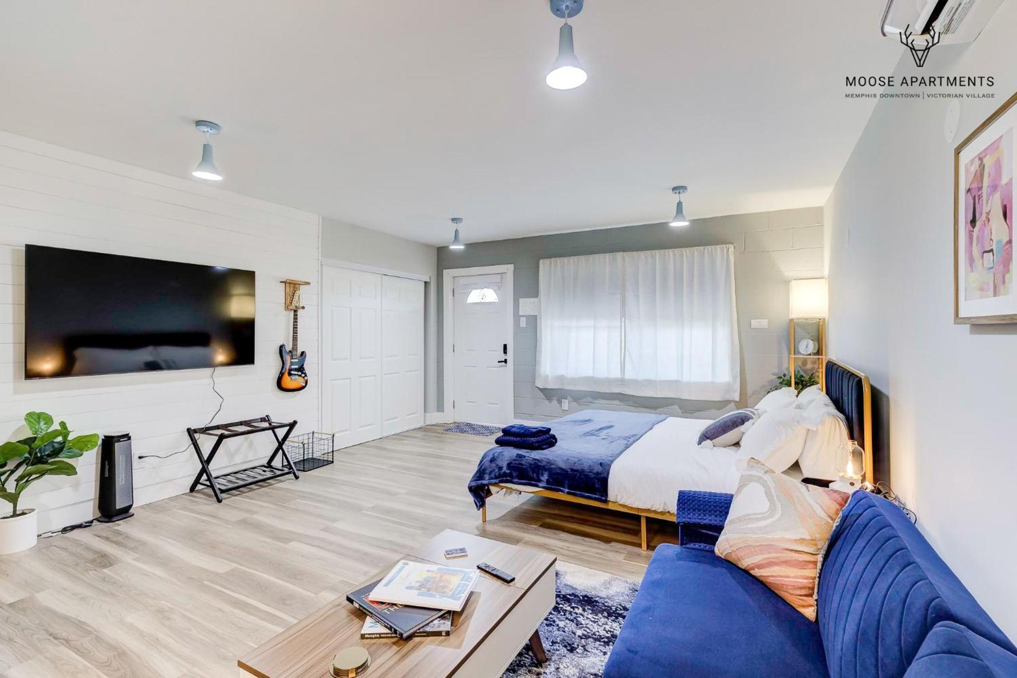 Apartament The Moose #9 - Brand New Luxe Modern Loft With Free Parking, King Bed & Fast Wifi Memphis Zewnętrze zdjęcie