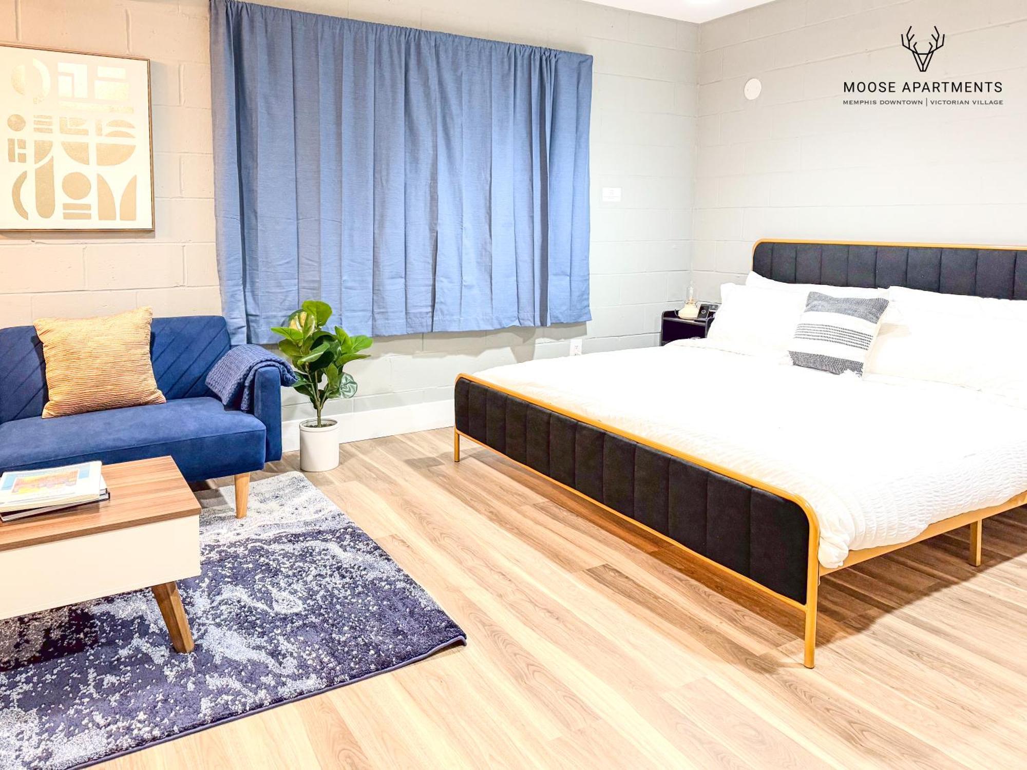 Apartament The Moose #9 - Brand New Luxe Modern Loft With Free Parking, King Bed & Fast Wifi Memphis Zewnętrze zdjęcie